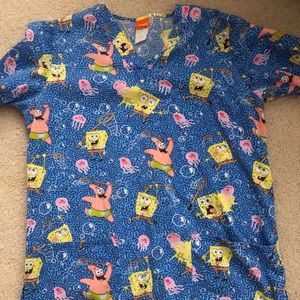 Spongebob scrub top